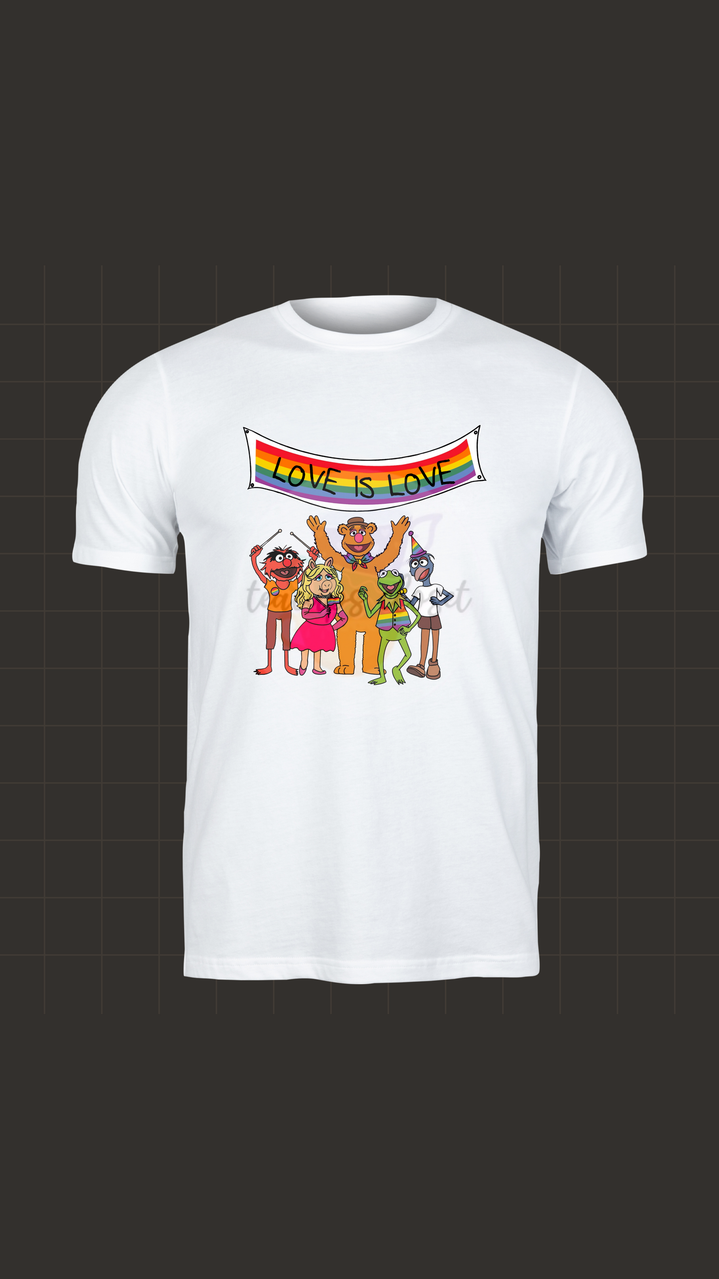 Muppets: Love is Love Unisex Tee