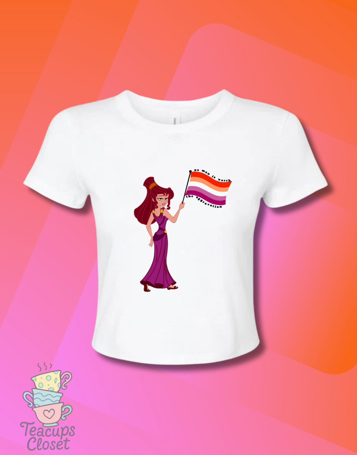 Meg: No Man Is Worth the Aggravation Baby Tee