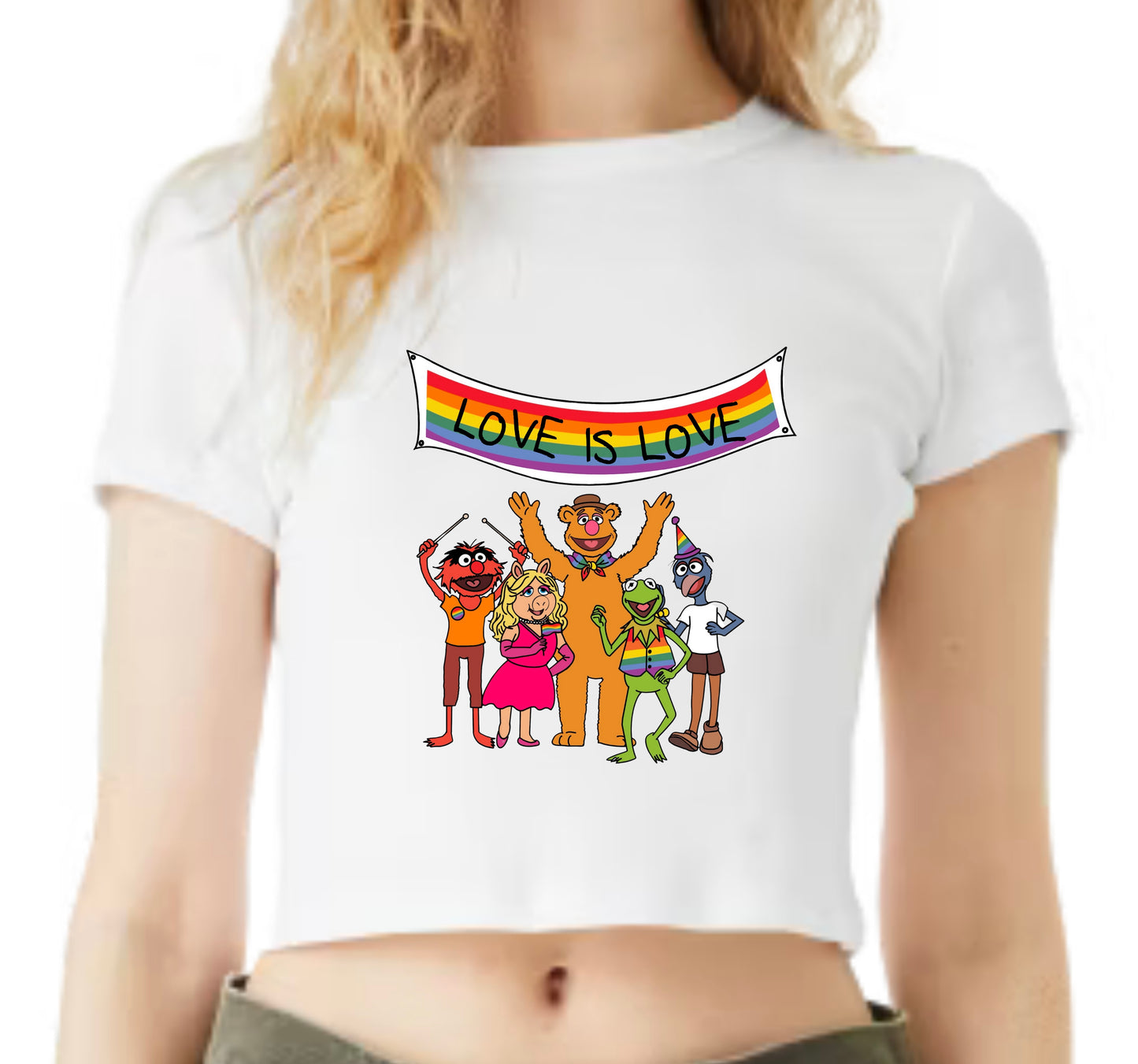 Muppets: Love is Love Baby Tee