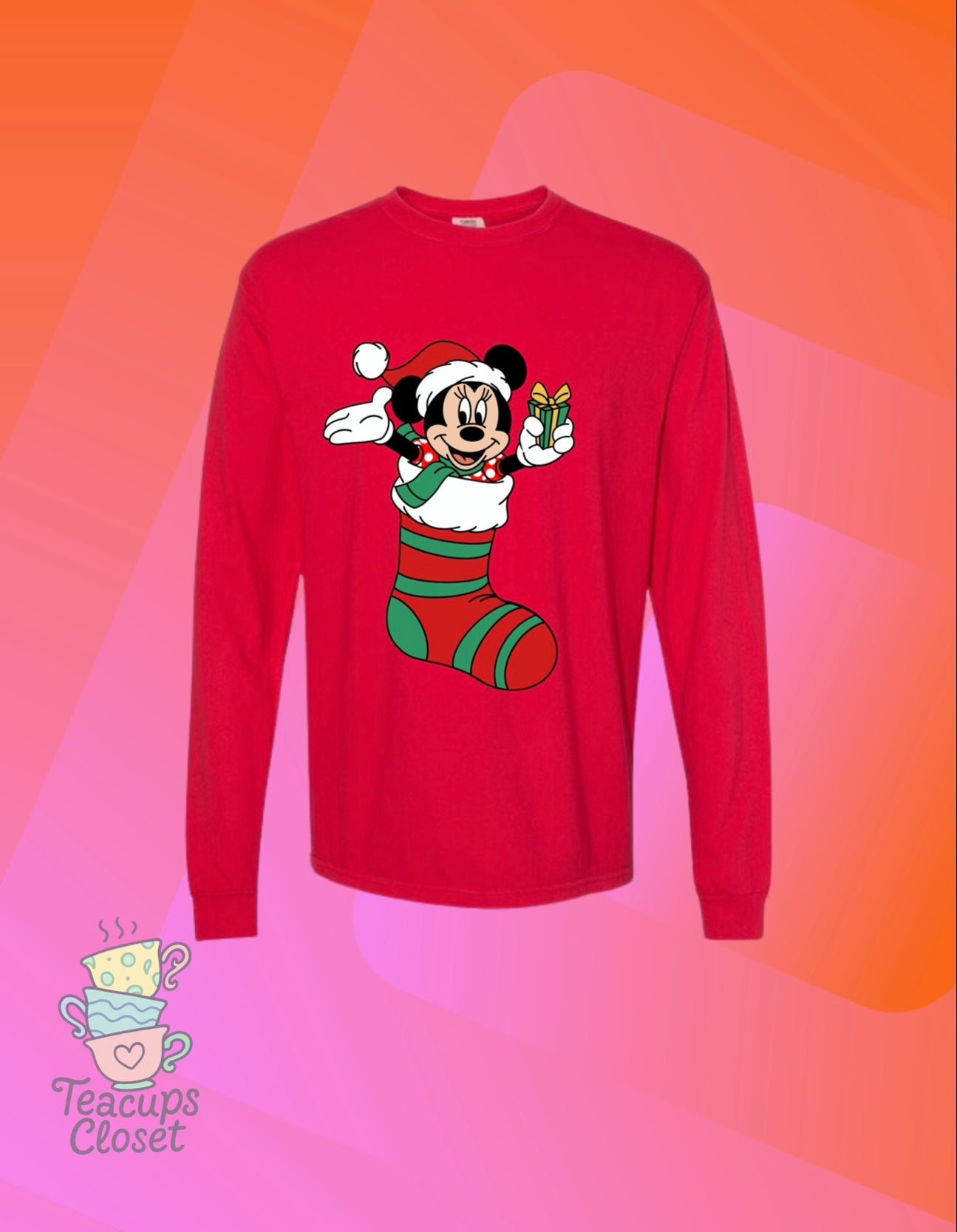 Minnie M Holiday Long Sleeve