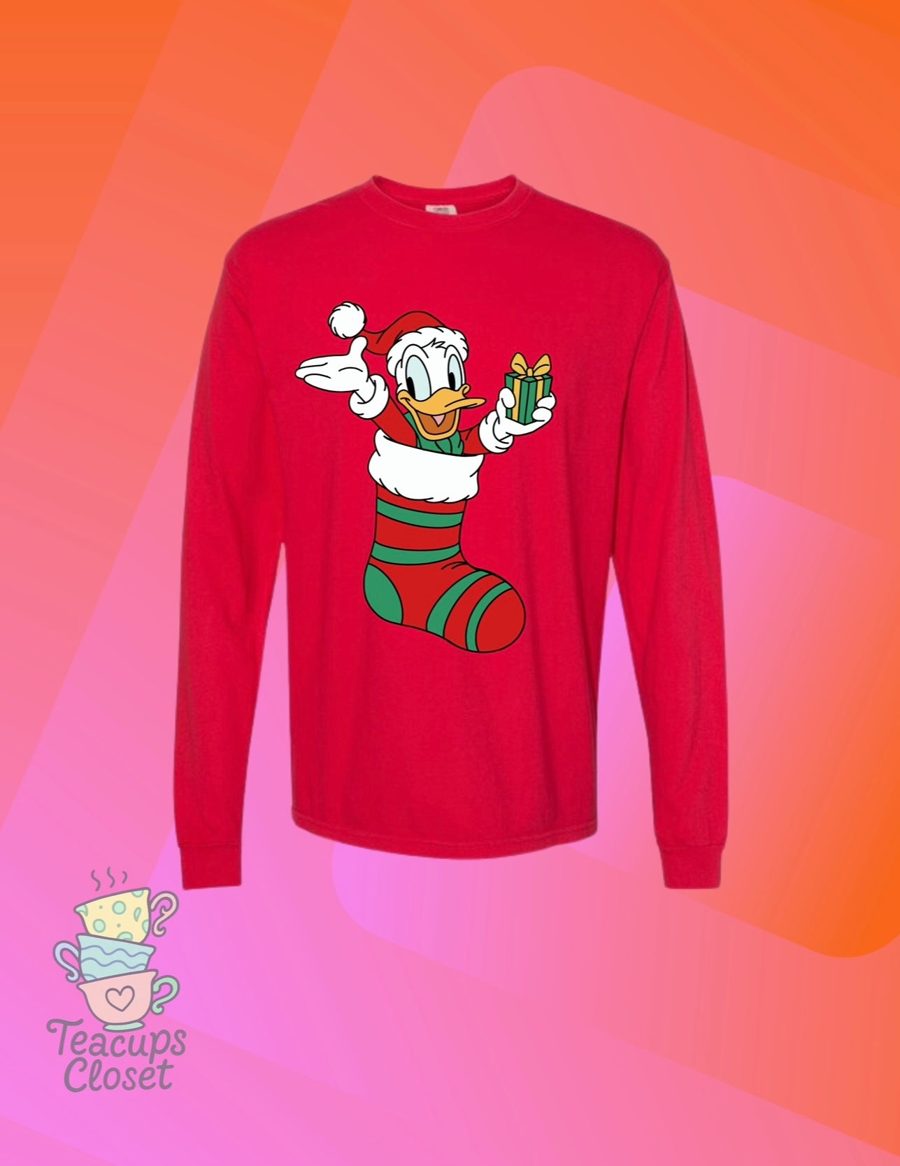 Donald D Holiday Long Sleeve