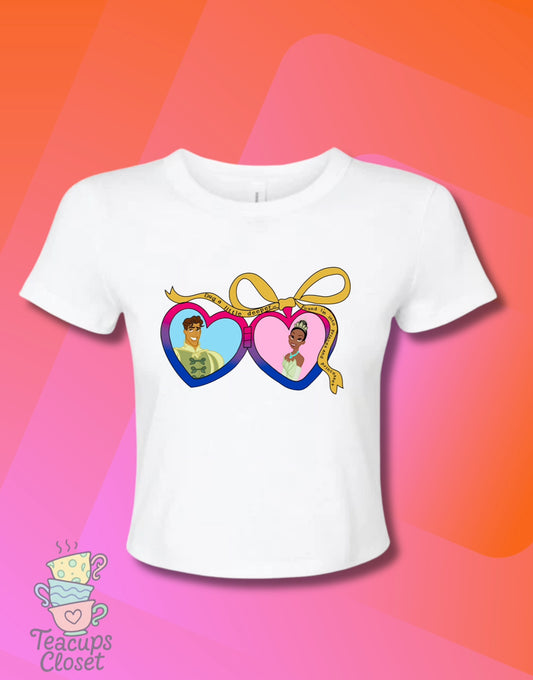 Bisexual Baby Tee: Prince Naveen and Princess Tiana