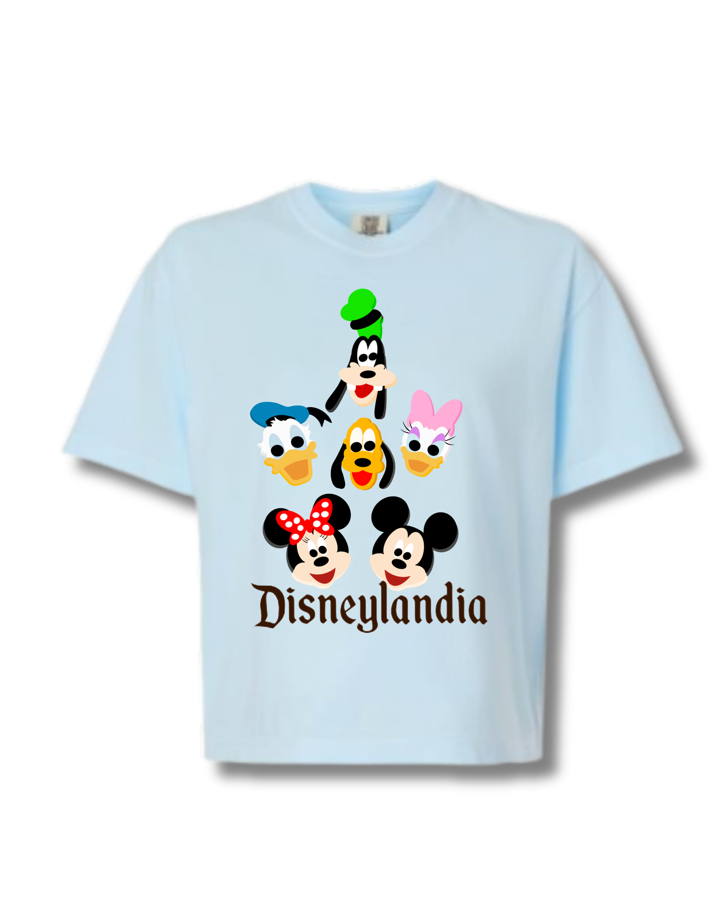 Paleta Faces Women's Boxy Tee (Light Blue)