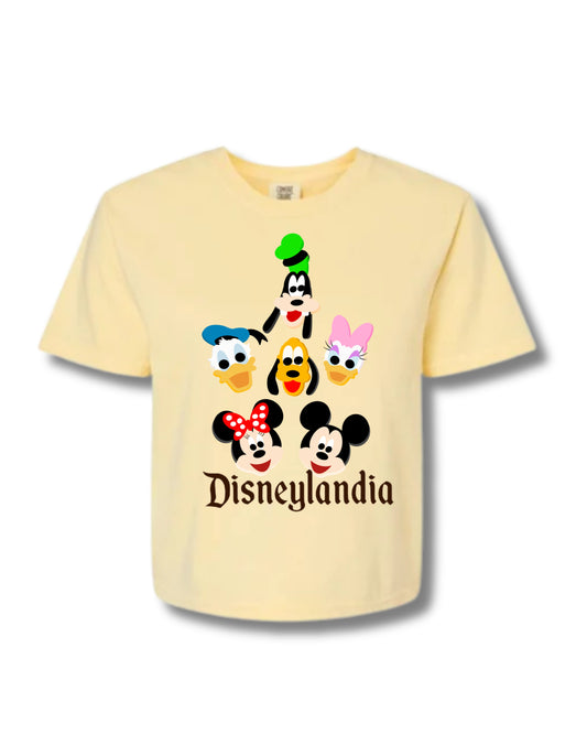 Paleta Faces Women's Boxy Tee (Yellow)