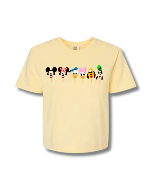 Paleta Women's Boxy Tee (Yellow)