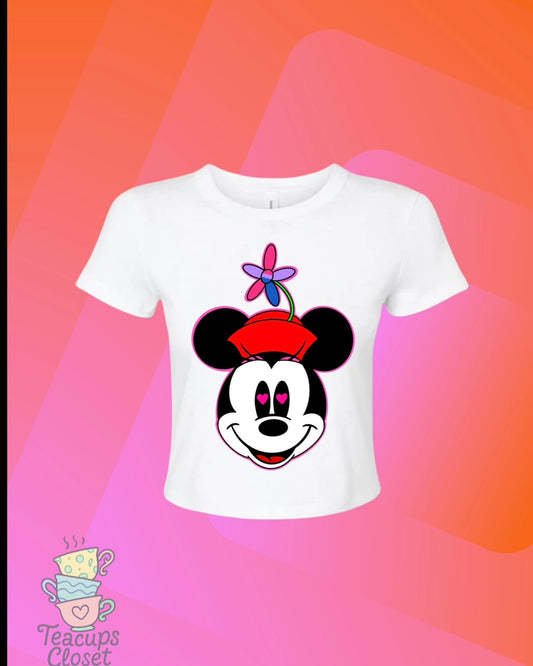 Minnie Mouse Bisexual Baby Tee