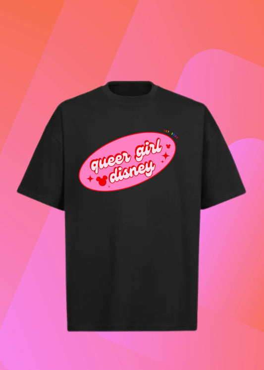 Queer Girl Black Unisex Tee