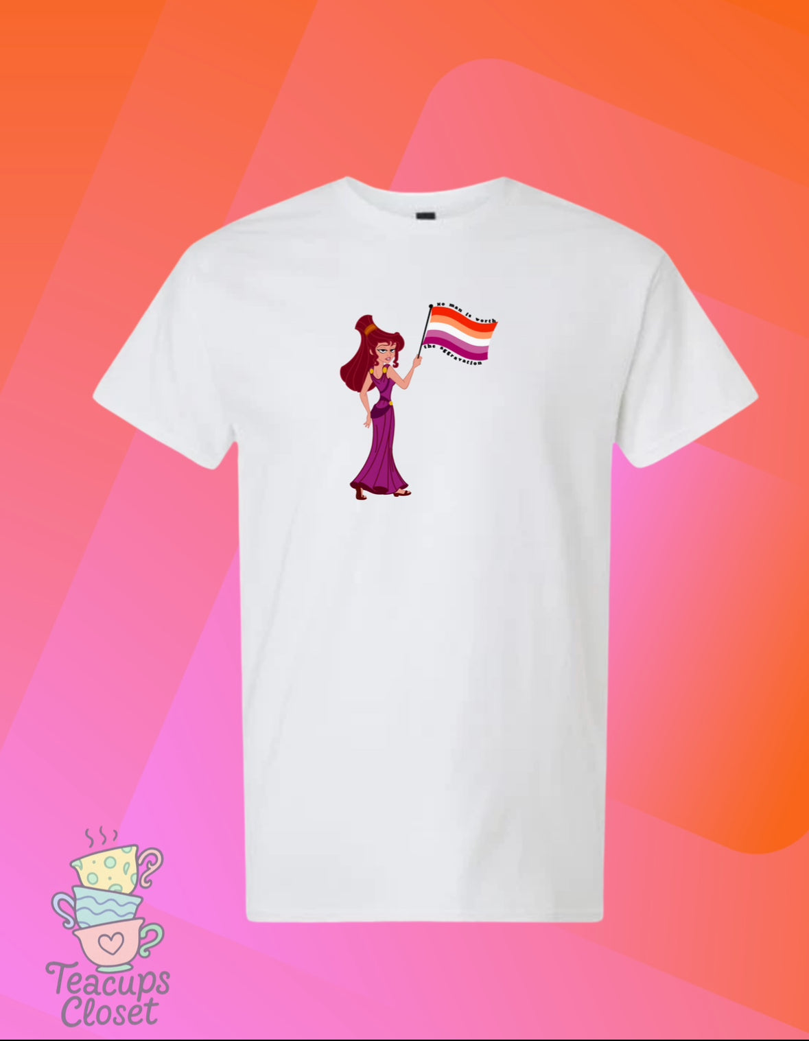 Meg: No Man Is Worth the Aggravation Unisex Tee