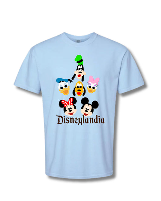 Paleta Faces Unisex Tee (Light Blue)