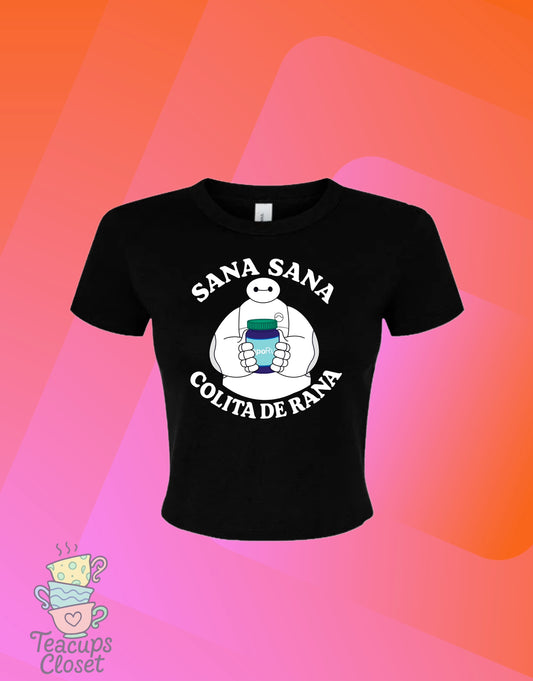 Sana Sana Colita De Rana Baymax Baby Tee