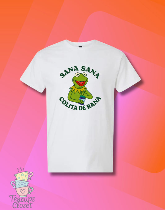 Sana Sana Colita De Rana Kermit Unisex Tee
