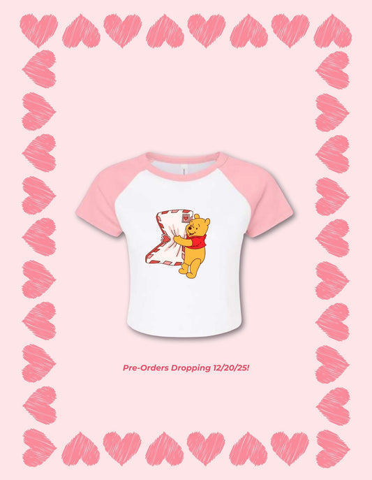 Winnie Valentine Baby Tee
