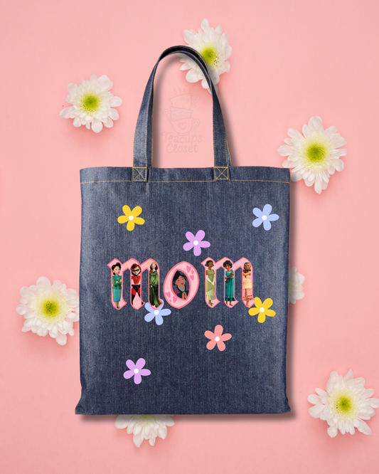 Mom Denim Tote